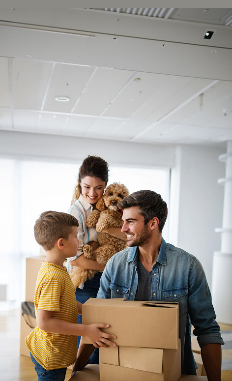 a family working with Kirk Capital Advisors
